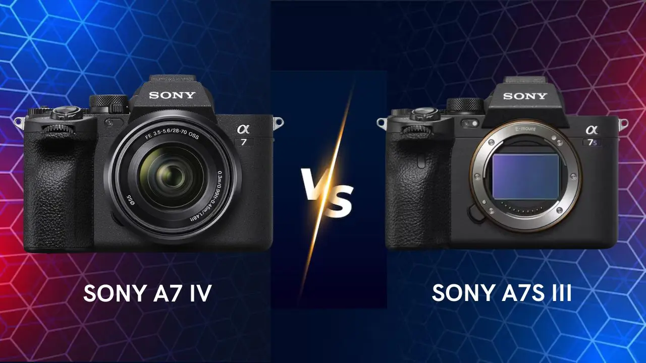 sony a7 IV vs sony A7S III