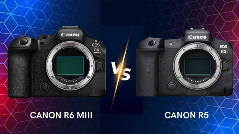 Canon EOS R6 Mark III vs Canon EOS R5 differences camera comparison