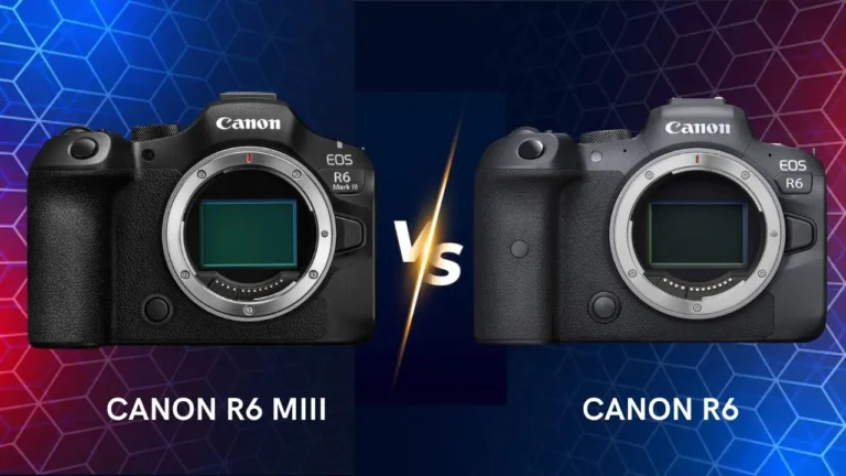 Canon EOS R6 Mark III vs Canon EOS R6 differences camera comparison