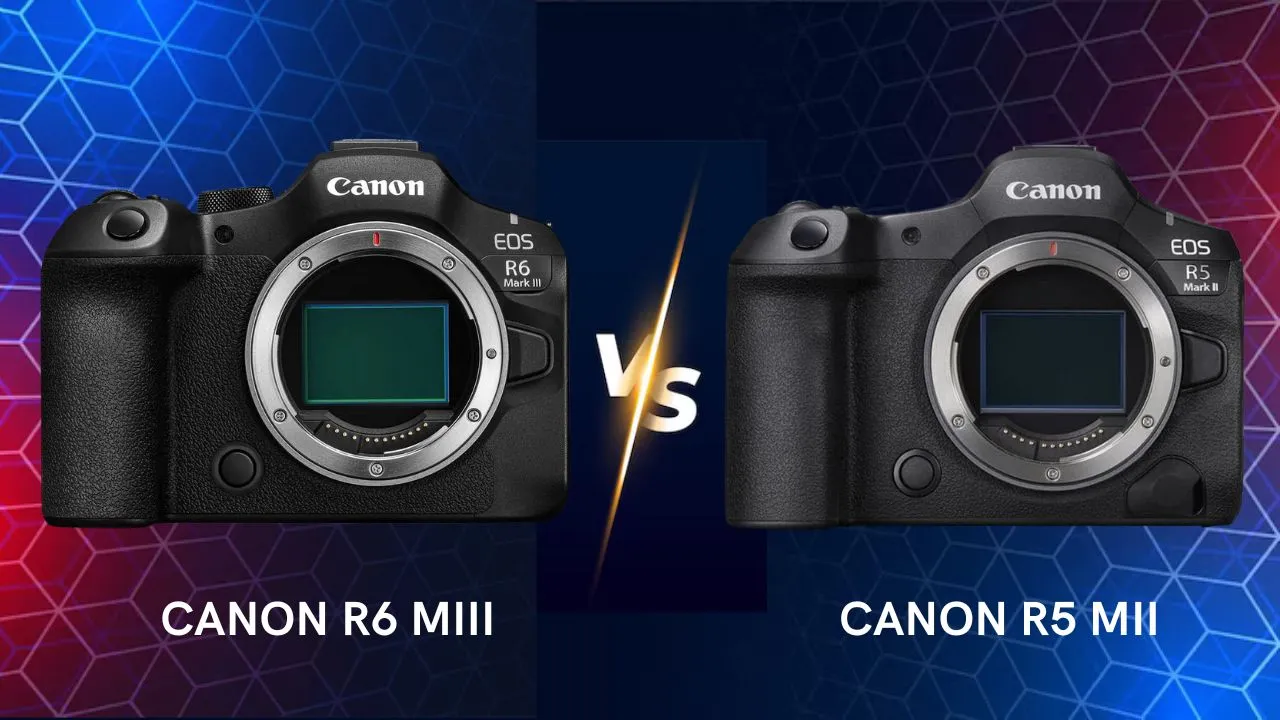 Canon EOS R6 Mark III vs Canon R5 Mark II differences camera comparison