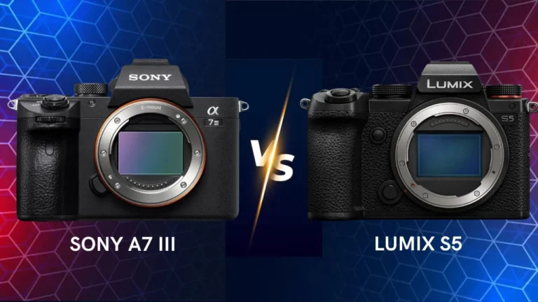 Sony A7 III vs Panasonic Lumix S5 camera comparison