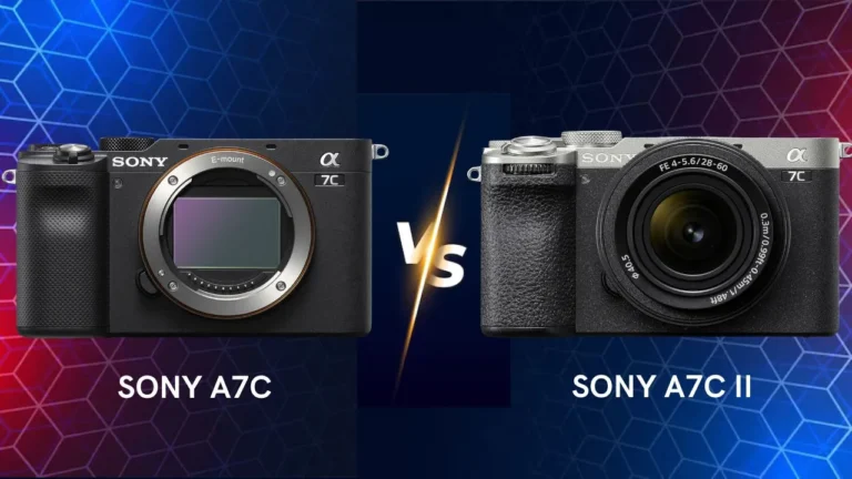 Sony A7C vs A7C II camera comparison which one is best