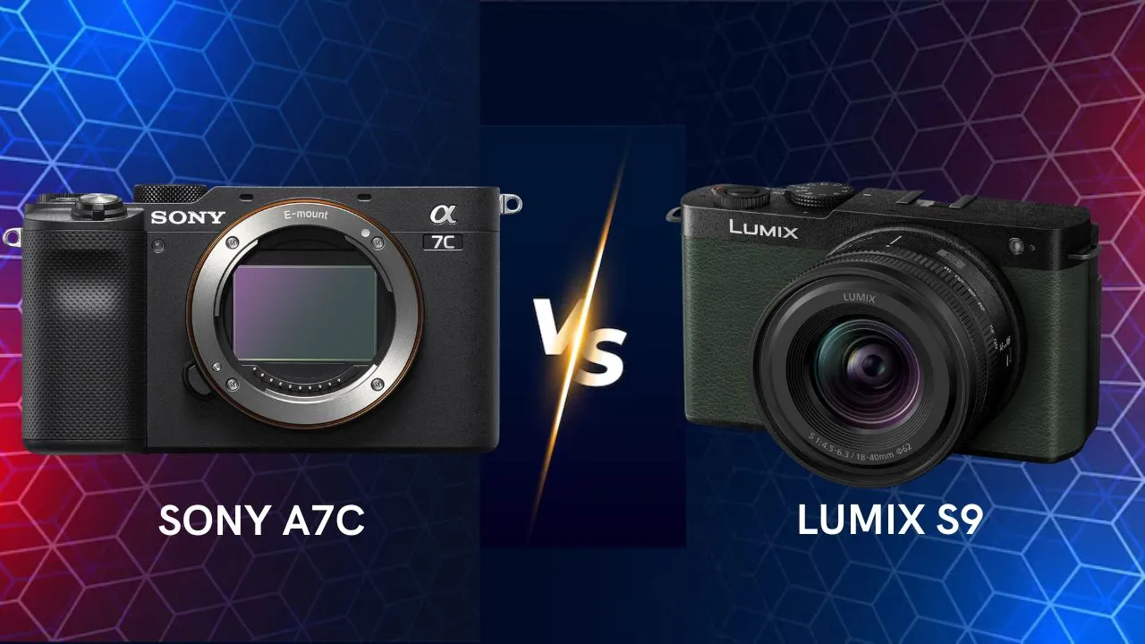Sony A7C vs Lumix S9 camera comparison which one is best