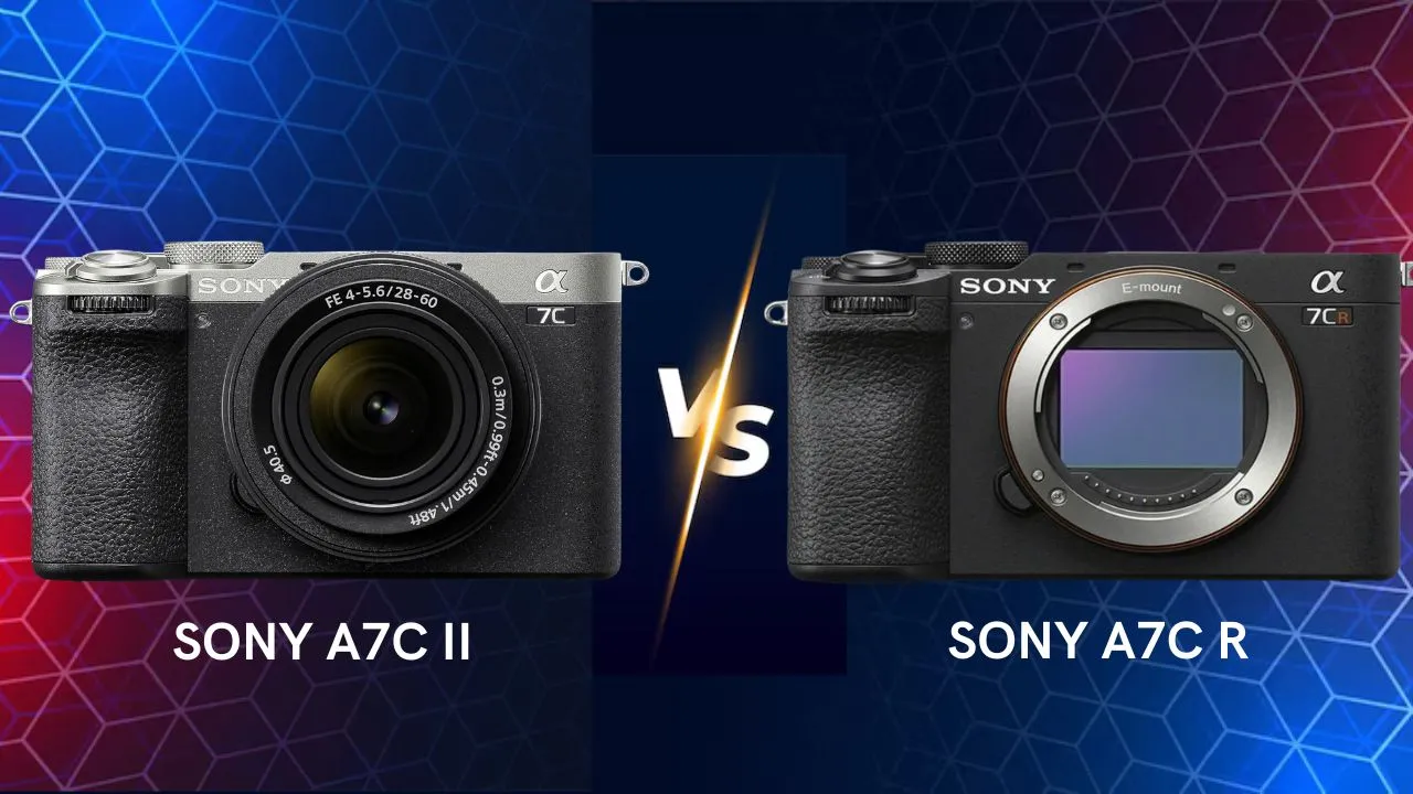 Sony Alpha 7C II vs 7CR camera comparison which one is best
