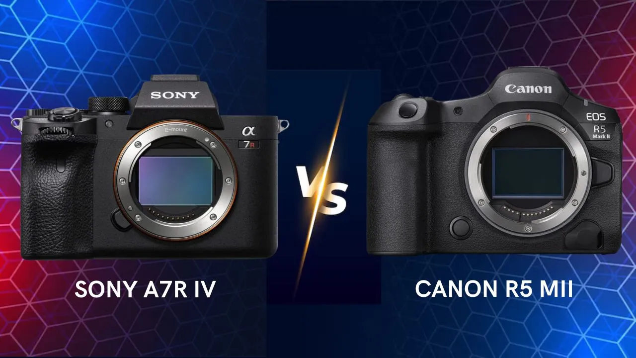 Sony Alpha 7R IV vs Canon R5 Mark II camera comparison which one is best
