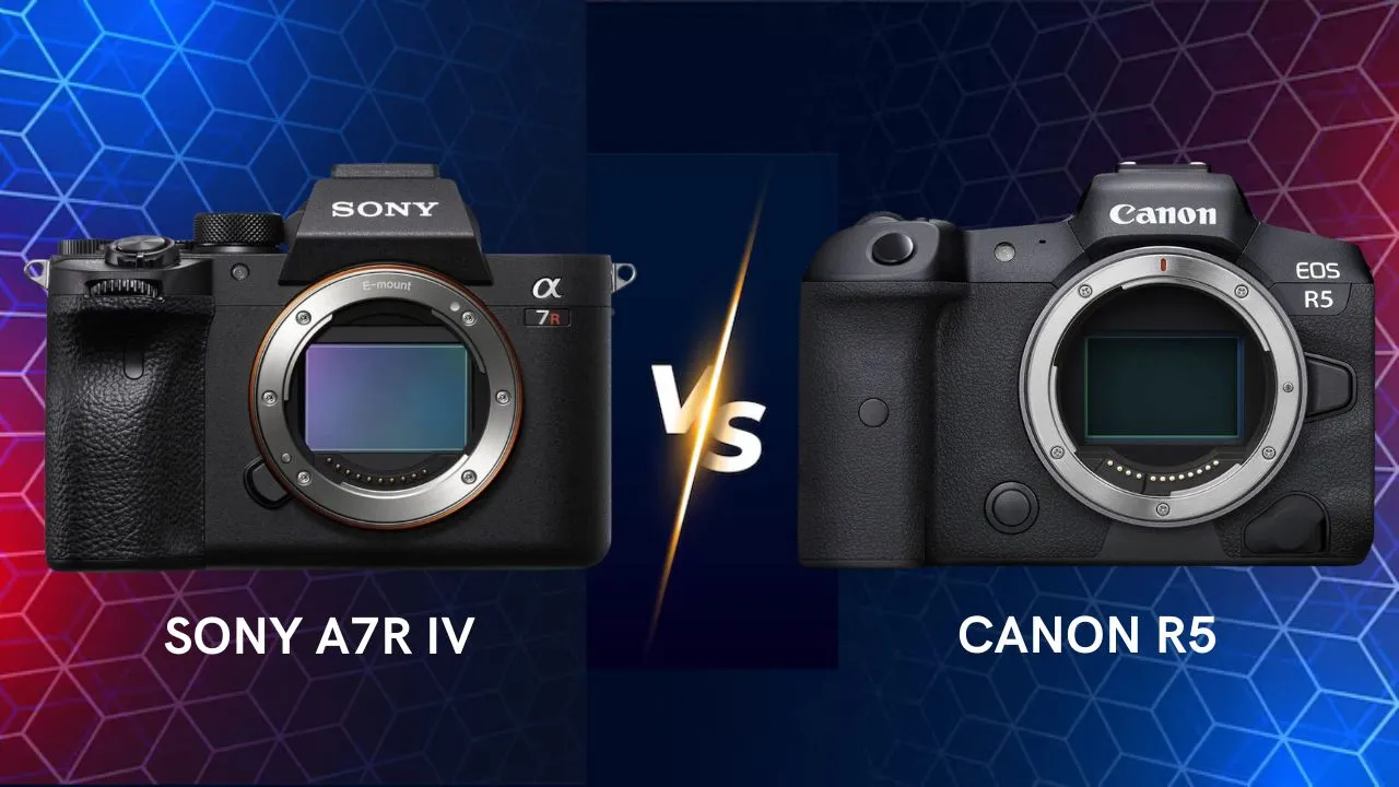 Sony Alpha 7R IV vs Canon R5 camera comparison which one is best