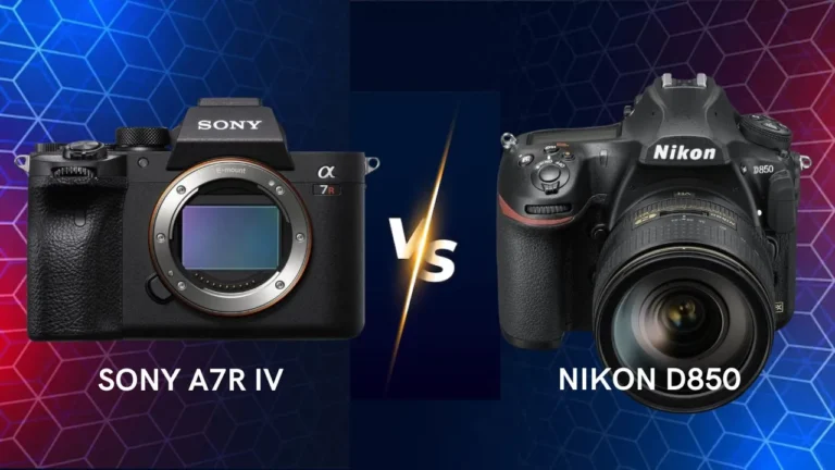Sony A7R IV vs Nikon D850 which one is best comparison