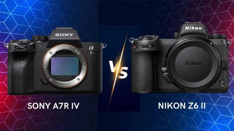 Sony A7R IV vs Nikon Z6 II camera comparison which one ist best