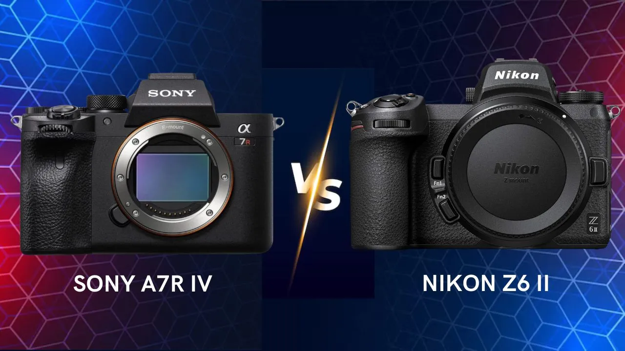 Sony A7R IV vs Nikon Z6 II camera comparison which one ist best