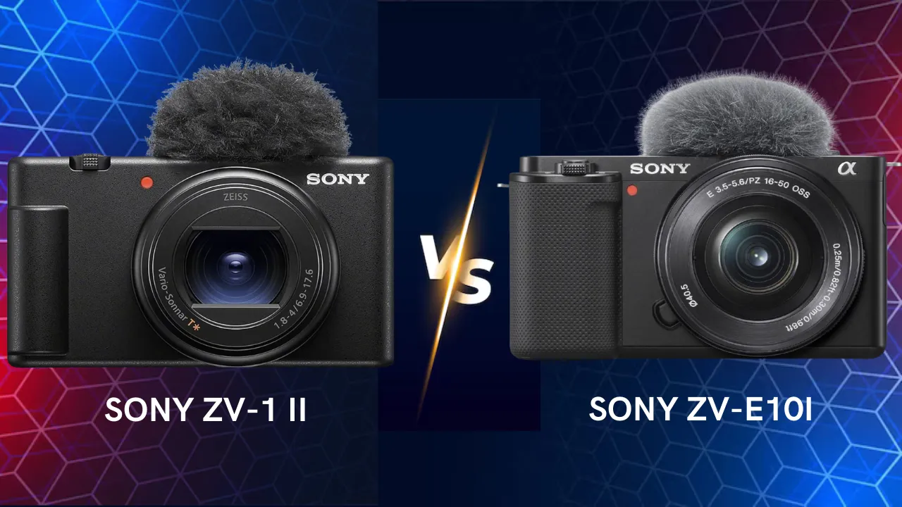 Sony ZV-1 II vs Sony ZV-E10 camera comparison which one is best