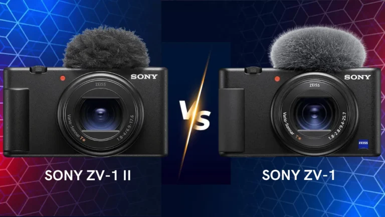 Sony ZV-1 II vs ZV-1 camera comparison which one is best