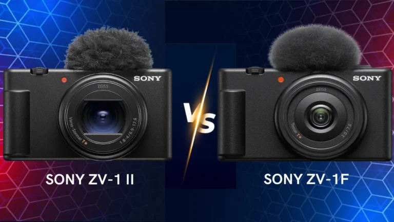 Sony ZV-1 II vs ZV-1F camera comparison which one is best