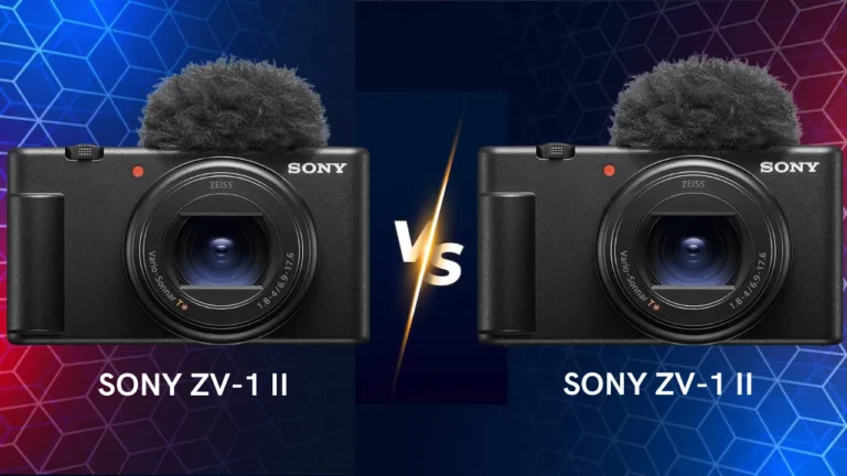 Sony ZV-1 vs ZV-1 II camera comparison which one is best