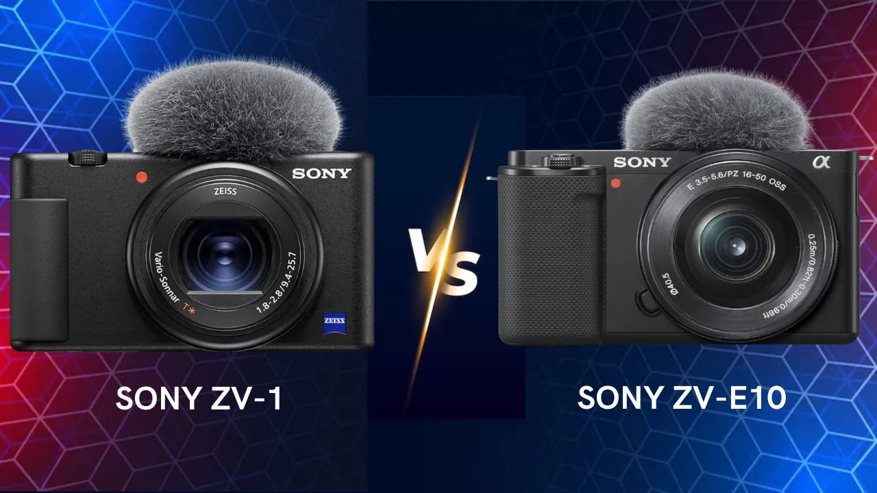 Sony ZV-1 vs ZV-E10 camera comparison which one is best